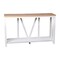 Merrick Lane Erikson Modern Farmhouse Engineered Wood Sofa Table with Wood Bracing and Lower Shelf